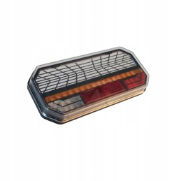 2x LED galinis kombinuotas žibintas, neoninė priekaba