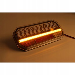 2x LED galinis kombinuotas žibintas, neoninė priekaba