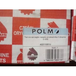 C330 2 pakopos sankabos diskas, originalus Ursus