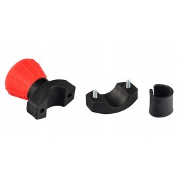 Raudona vairo rankenėlė, skersmuo 52mm