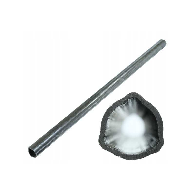 Išorinis trikampis vamzdis 43x3mm, ilgis 100cm xk