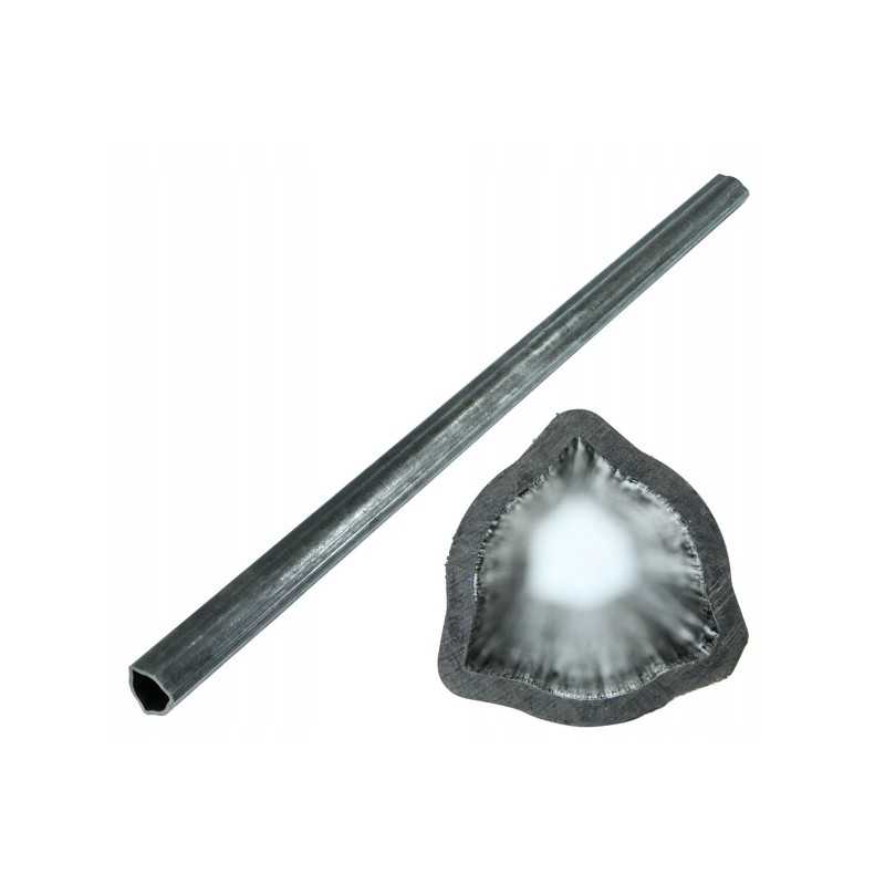 Vidinis trikampis vamzdis 45x4mm, ilgis 100cm xk