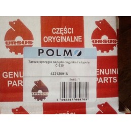 C330 sankabos diskas ir pavara, originalus Ursus