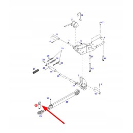 H930870040070 pakabos kaištis