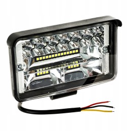 Halogeninė LED darbo lempa 108w 12v 24v 36led e9