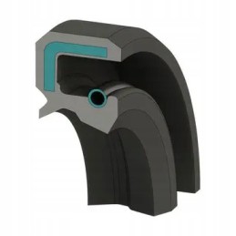 Alyvos sandariklis 45x72x8 tipo cc viton spyruoklė su