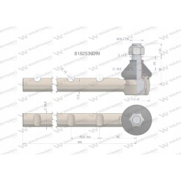 Vairo šarnyras 81825393 Warynski