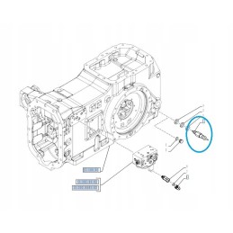 New Holland T6 Case Maxxum jutiklis 47125857