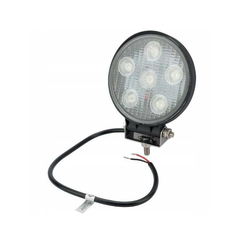 Halogeninė apvali darbo lempa LED 27w 1850lm