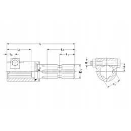 6710006kr kardaninio veleno redukcija su Kramp varžtu