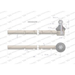 Vairo šarnyras 4954942 Warynski