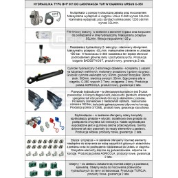 Hidraulinis rinkinys tur ursus c 360 bp001 hidrolideris