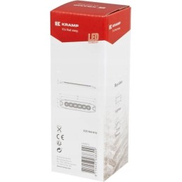 Gintaro spalvos įspėjamoji lemputė 6 LED LA20076