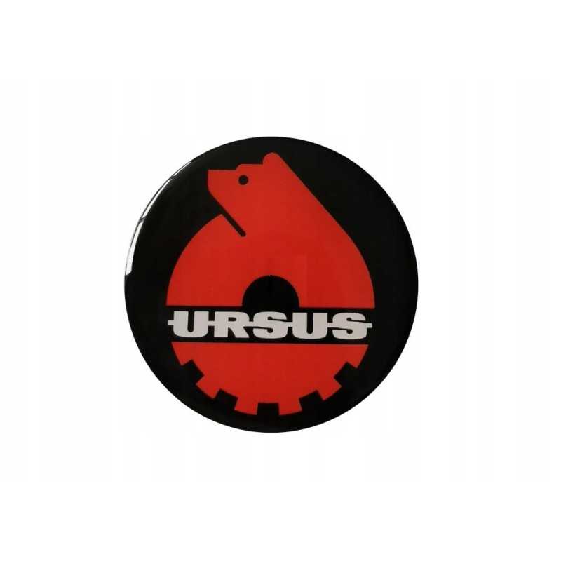 Ursus lipdukas, originalus, išgaubtas 3D emblema