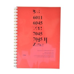 Dalių katalogas zetor 5011 7045h modeliai 5011 6011 6