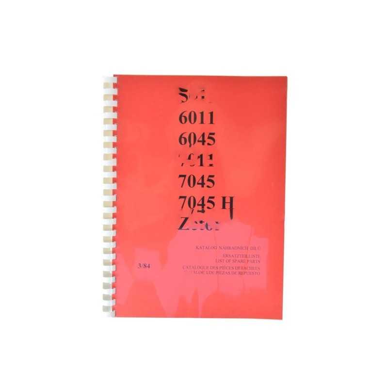 Dalių katalogas zetor 5011 7045h modeliai 5011 6011 6