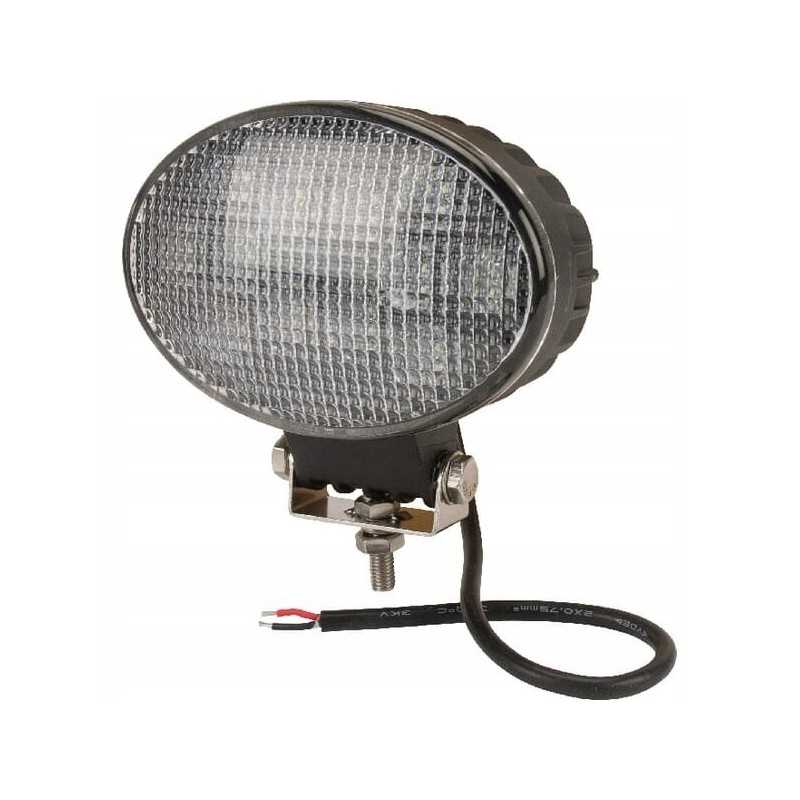 Halogeninė ovali LED darbo lempa 36w 2760lm 10 30v