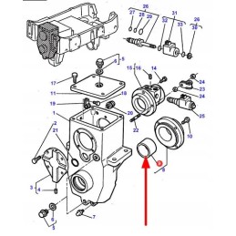 3387823m1 metalinė stumdoma rankovė 80 x 86 x 50