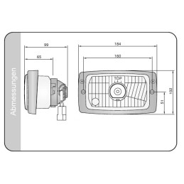 Fendt Zetor Massey priekinių žibintų lempa