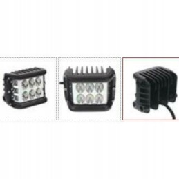 LED darbo lempa stroboskopinis apšvietimas 12x3w