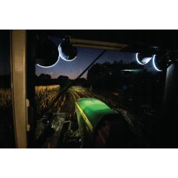 Apvalus LED žibintas dienos metu, 229m