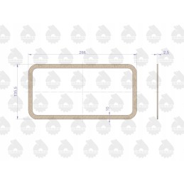 Galvutės tarpiklių komplektas C 330 originalus Ursus