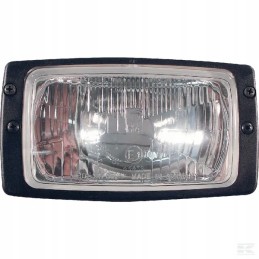 Stačiakampis halogeninis reflektorius 12 24v