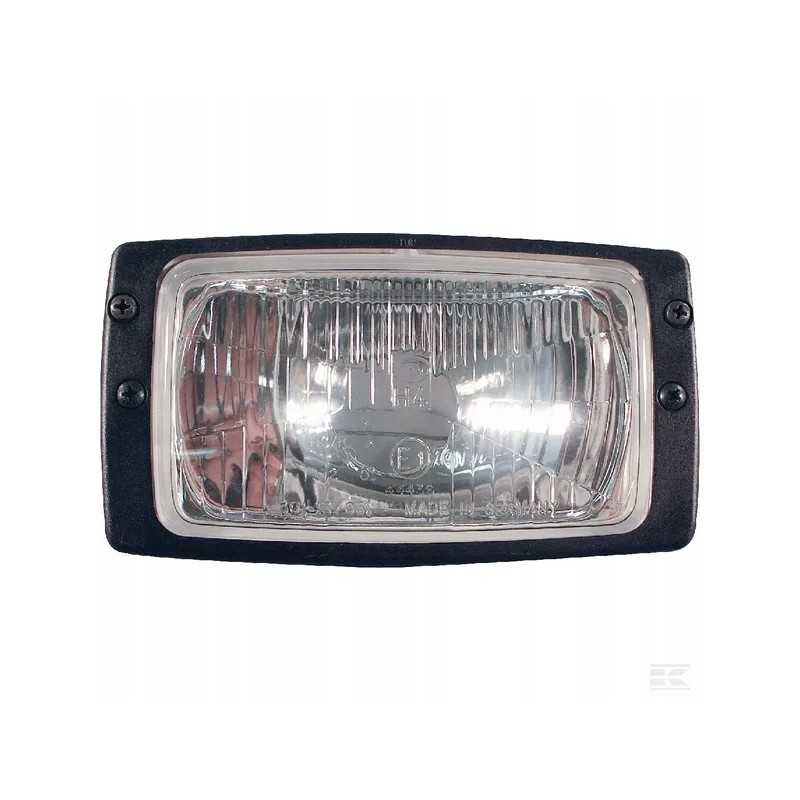 Stačiakampis halogeninis reflektorius 12 24v