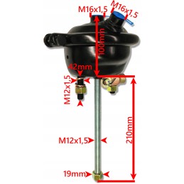 Pneumatinė diafragminė stabdžių pavara 16
