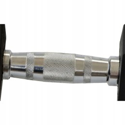 Guminis šešiabriaunis hantelis 4 kg enero fit