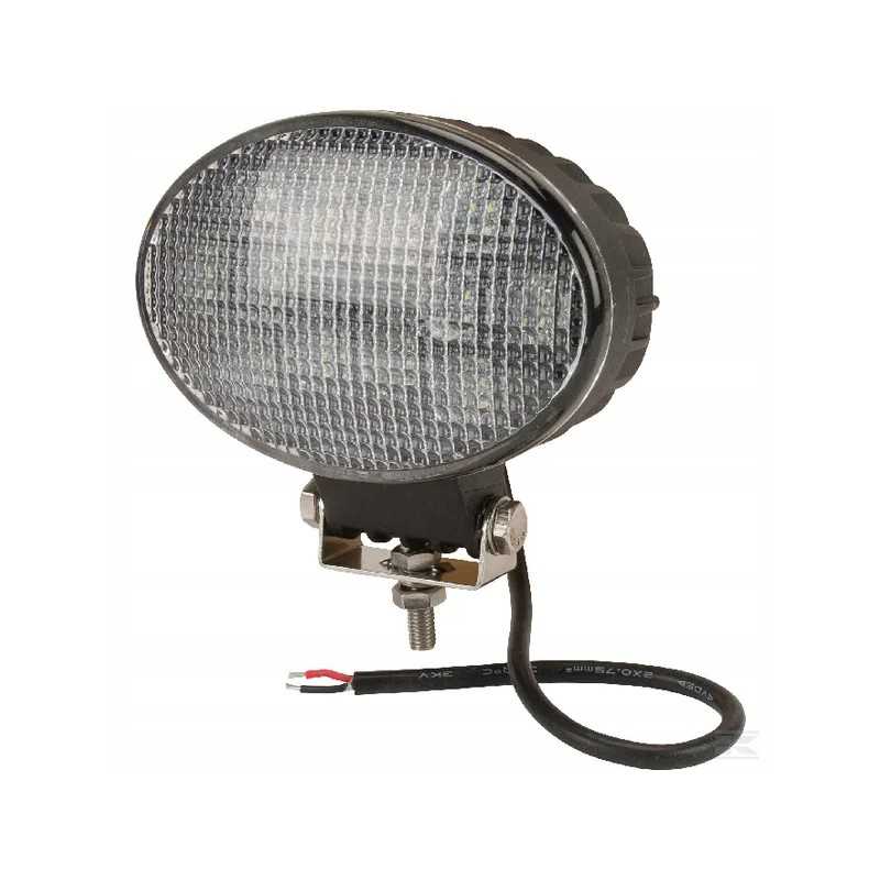 LED darbo lempa ovali 36w 2760 lm 10 30v