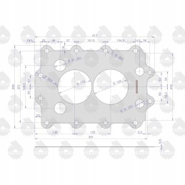 Tilto dėžutės sandariklių rinkinys c 360 originalus Ursus