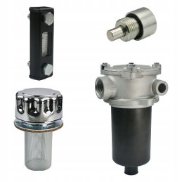 Hidraulinės alyvos bakas 45l, hidroliderio priedai