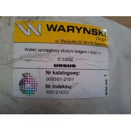 C330M Ursus pavarų dėžė ir pavarų dėžės sankabos velenas