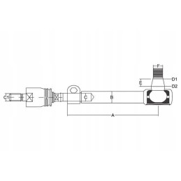 Shp424kr vairo traukės galas