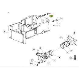 7700049029 ašies pakabos korpuso kaištis