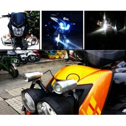 Halogeninės lempos atšvaitas, chromuotas jungiklis