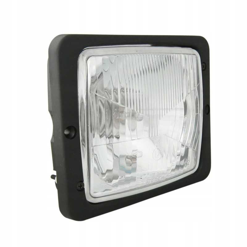 H4 2F kvadratinis traktoriaus priekinis žibintas Zetor Fendt