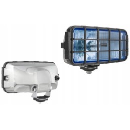 H3 kelio žibintas, mėlynas, chromuotas, 182x86