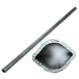 Išorinis citrininis vamzdis 30x39 3mm ilgis 124 4 cm
