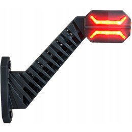 Dešinysis gabaritinis žibintas, trijų funkcijų LED priekaba
