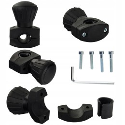 Juoda vairo rankenėlė, skersmuo 52mm