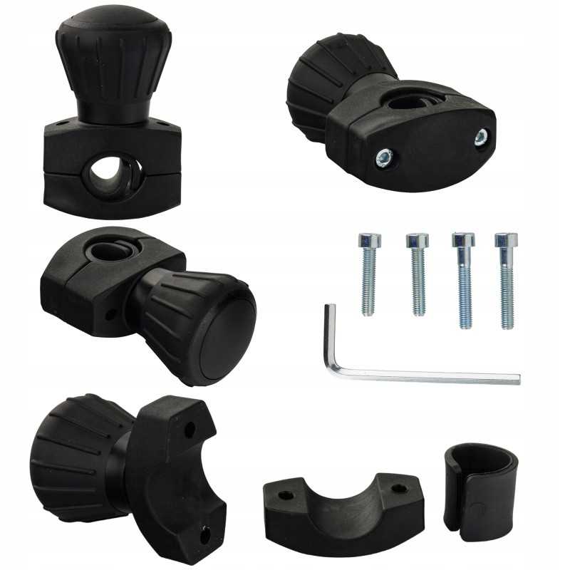 Juoda vairo rankenėlė, skersmuo 52mm