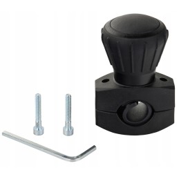 Juoda vairo rankenėlė, skersmuo 52mm