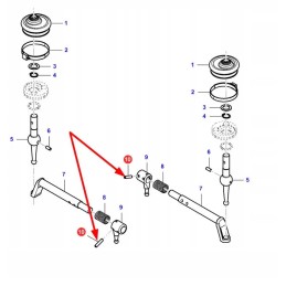 Va024403 spyruoklinis žiedas r6 x 26mm
