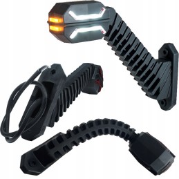 Dešinysis gabaritinis žibintas ant priekabos strėlės