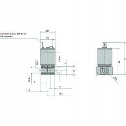 Solenoidinis vožtuvas 100ed granitas