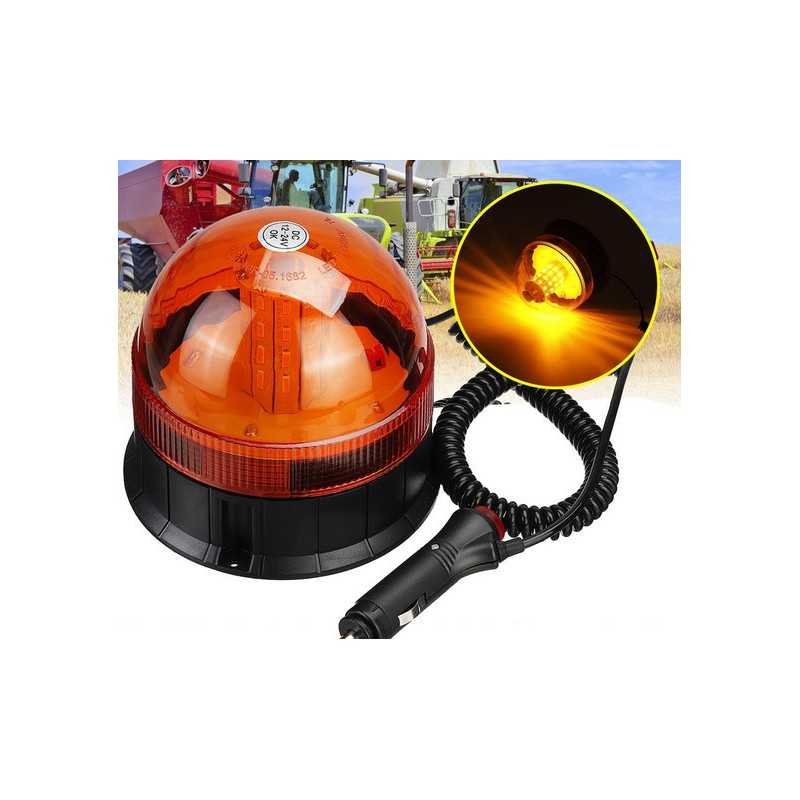 36w besisukanti įspėjamoji lemputė su gaidžio magnetu