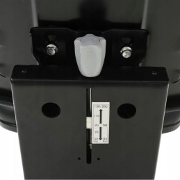 Traktoriaus sėdynė su pakaba, juoda, 48x50x59cm