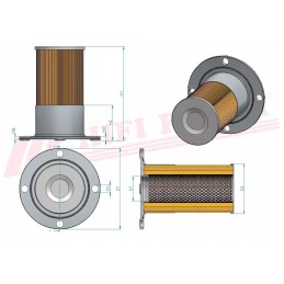 Hidraulinės alyvos filtras hifi filtras sh 60053